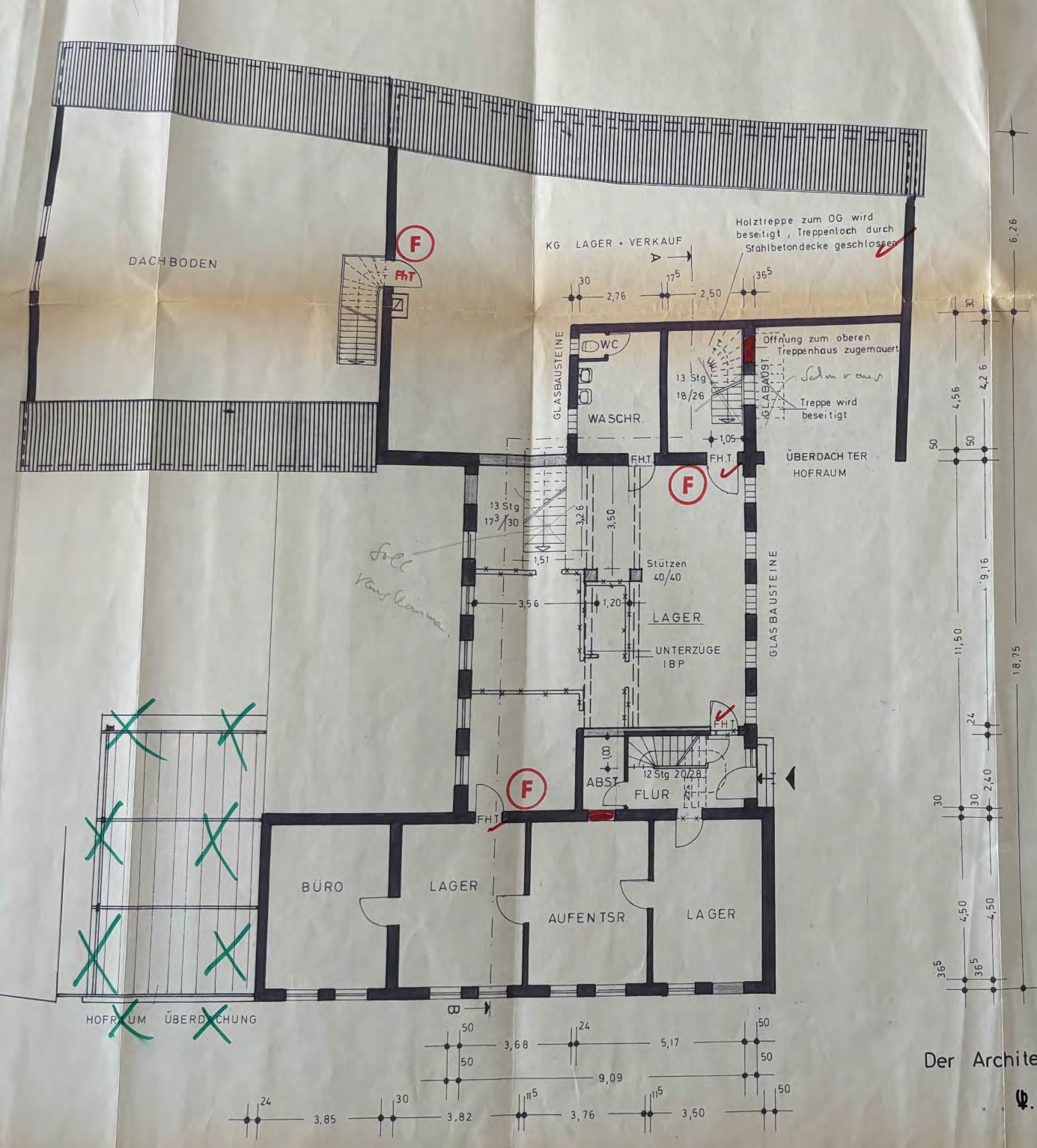 Foto 15 von 20 — gewerblich genutztes Grundstück, Wohn-/Geschäftshaus, Kfz-Stellplatz (Tiefgarage)