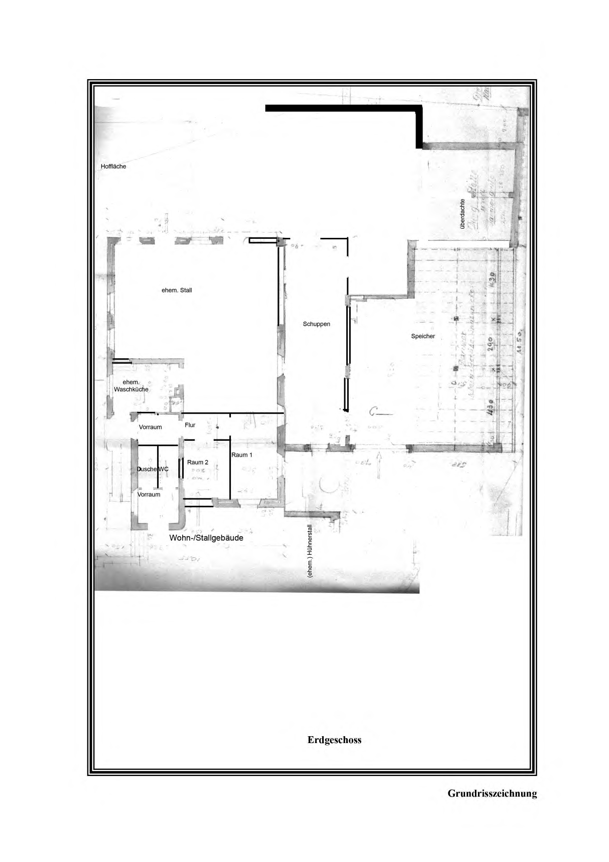 Foto 3 von 18 — land- und forstwirtschaftlich genutztes Grundstück, gewerblich genutztes Grundstück, Garage, Einfamilienhaus