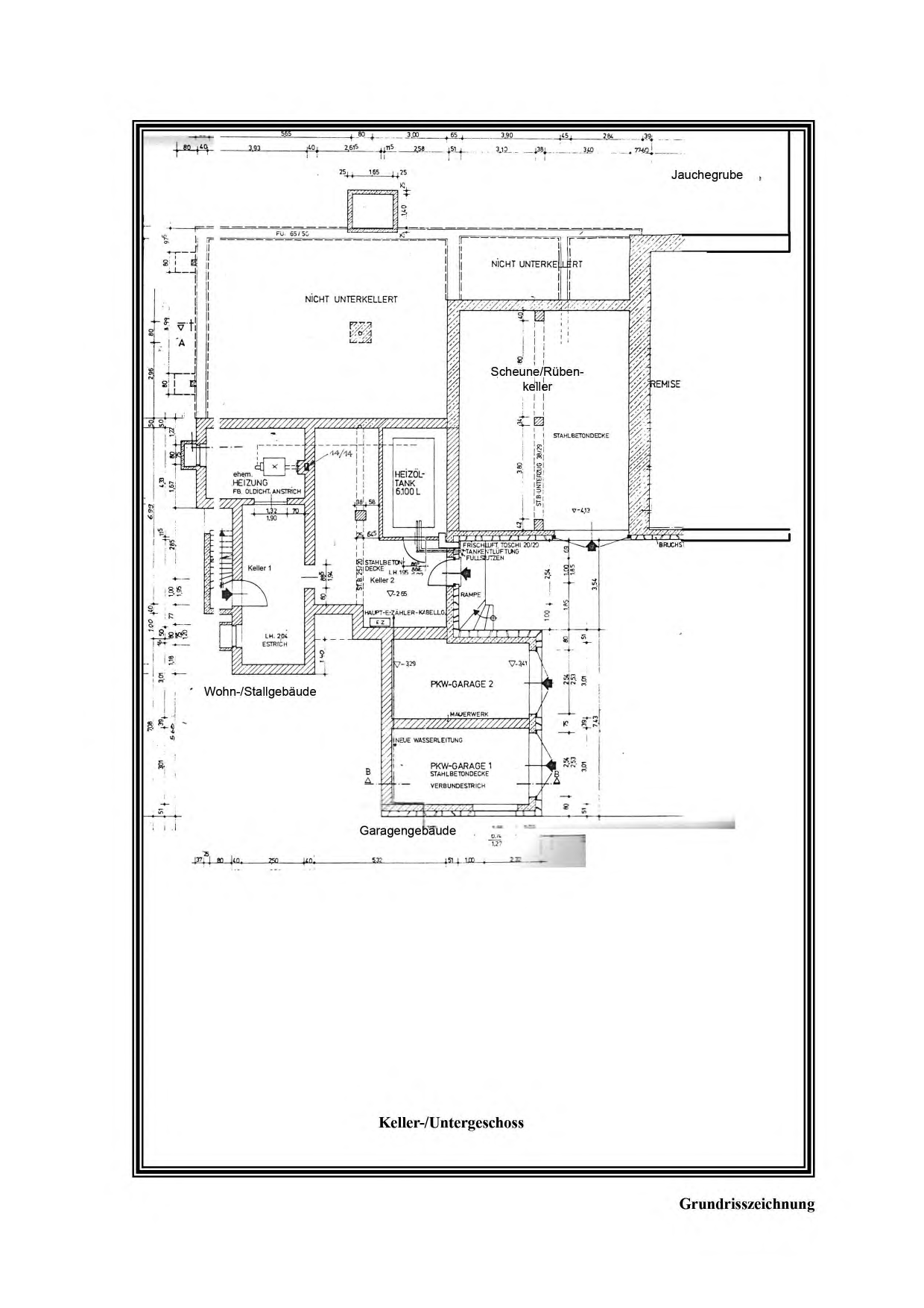 Foto 2 von 18 — land- und forstwirtschaftlich genutztes Grundstück, gewerblich genutztes Grundstück, Garage, Einfamilienhaus