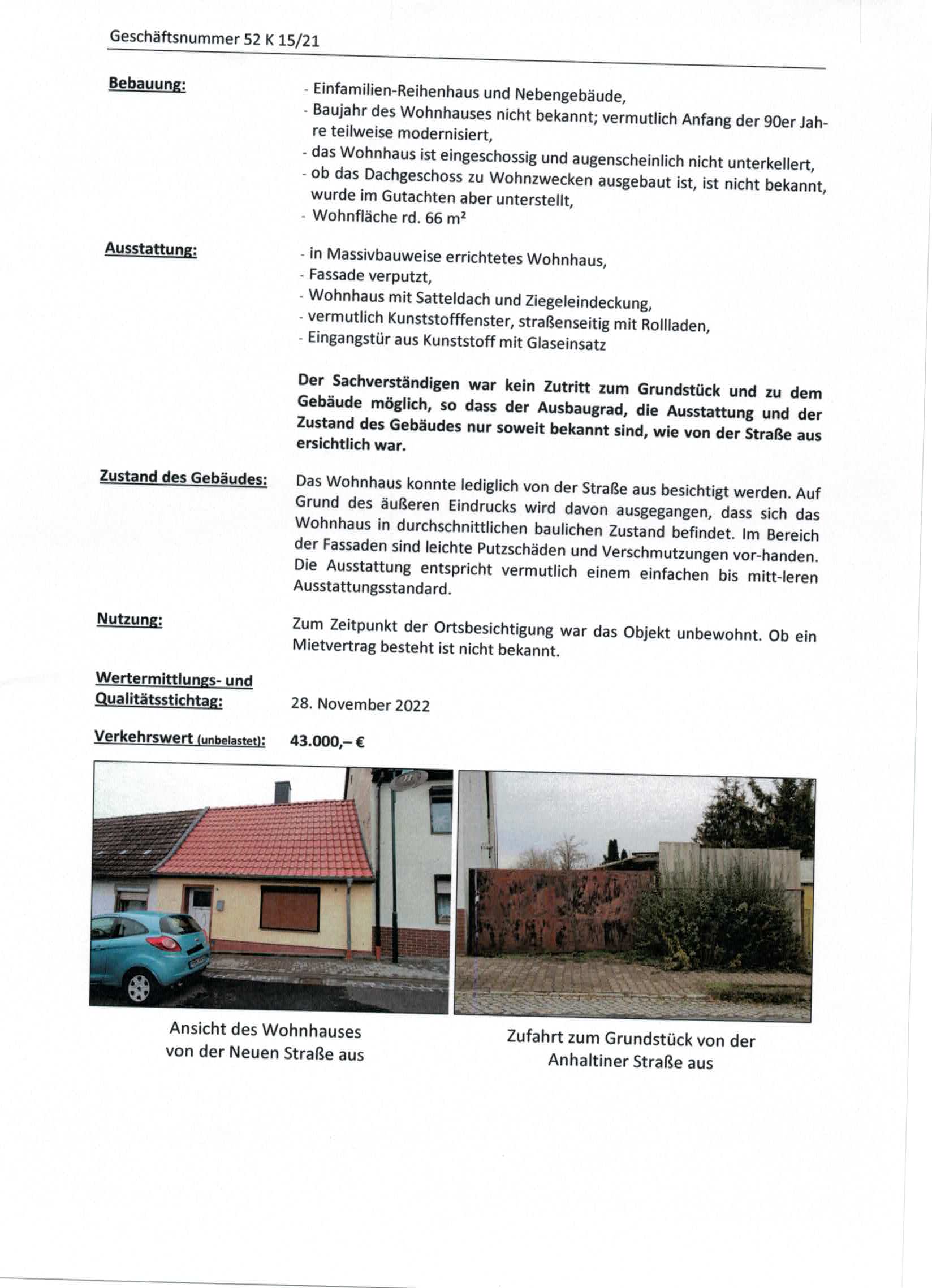 Foto 1 von 1 — Reihenhaus