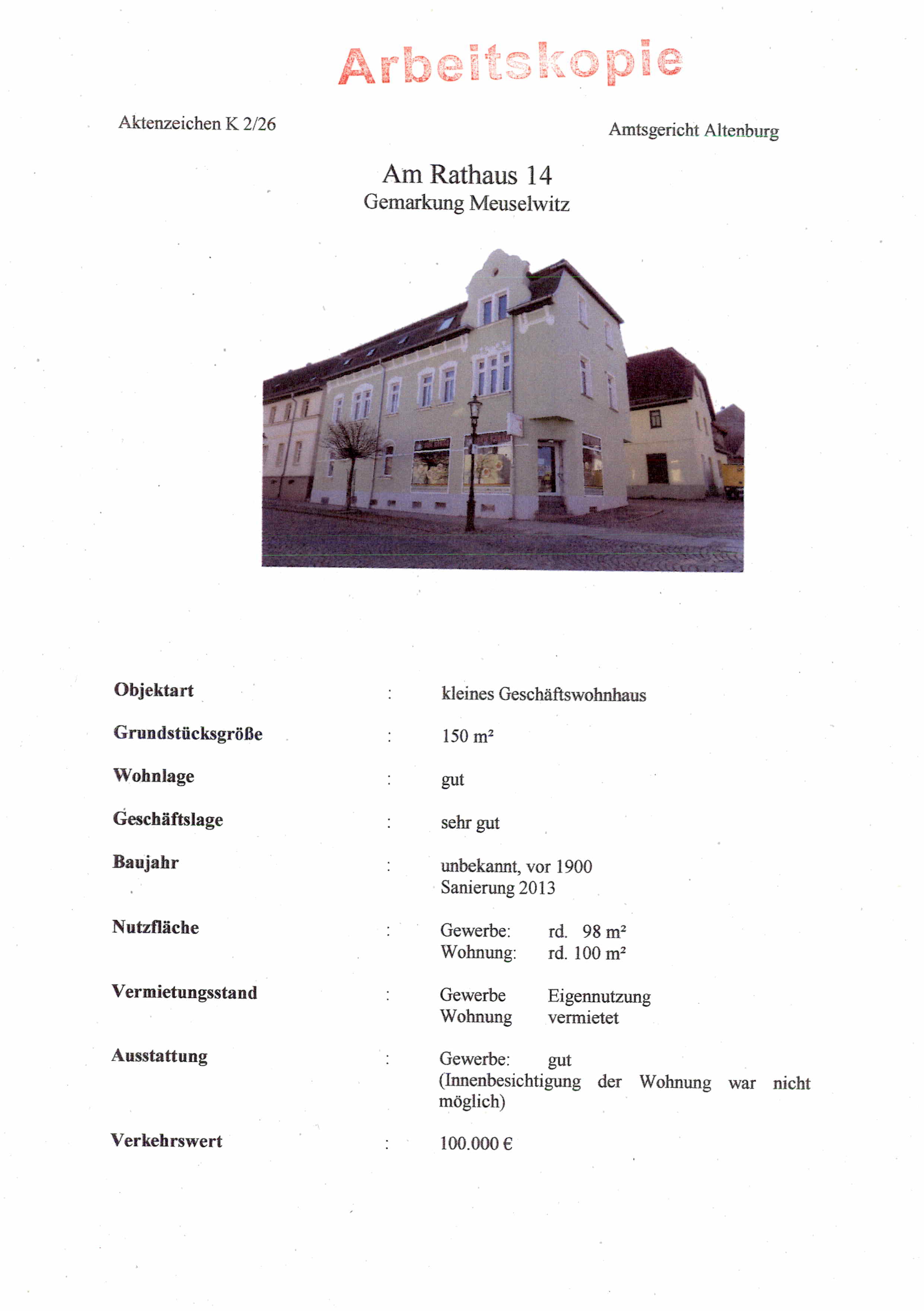 Foto 2 von 4 — Wohn-/Geschäftshaus