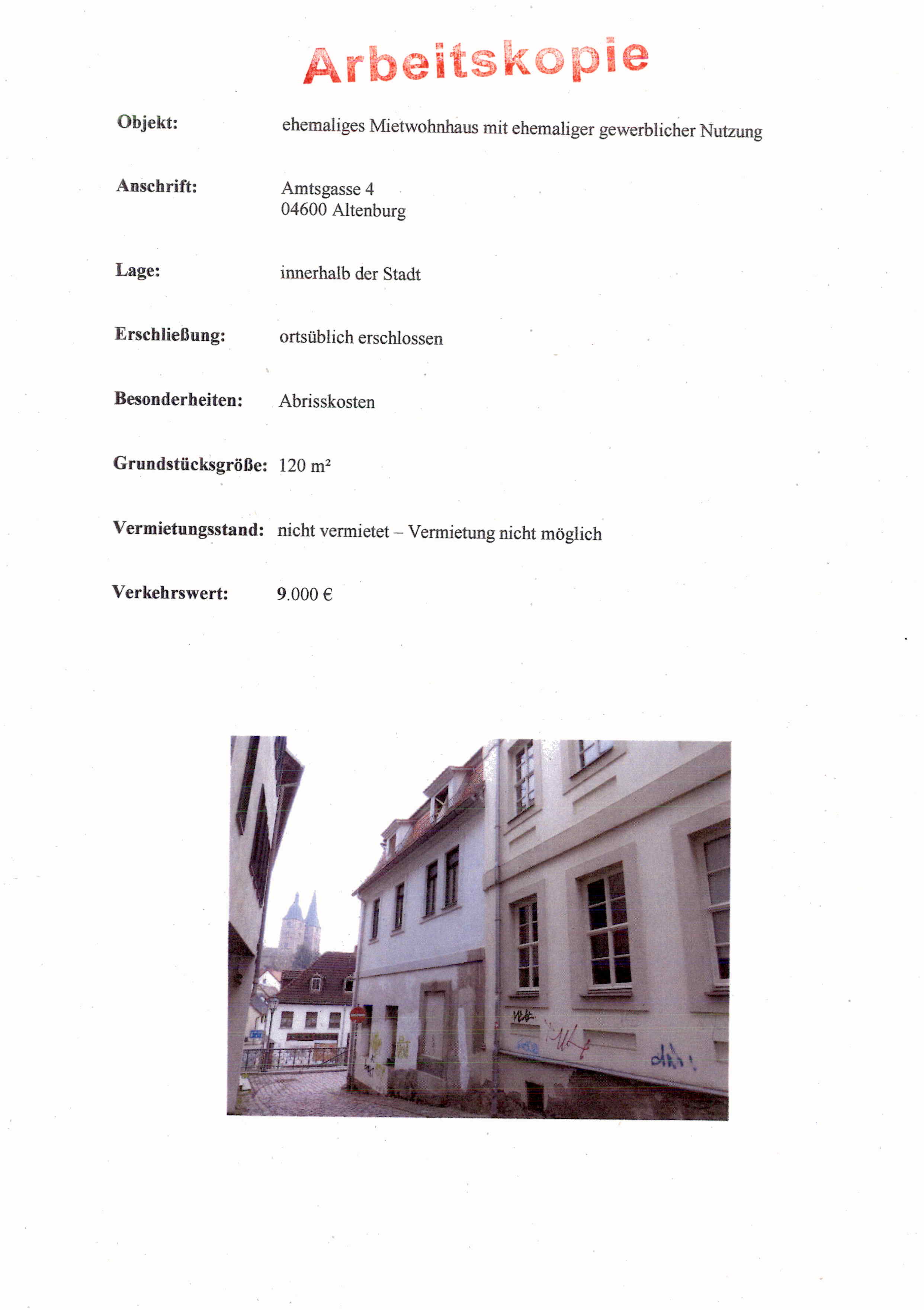 Foto 1 von 3 — Wohn-/Geschäftshaus
