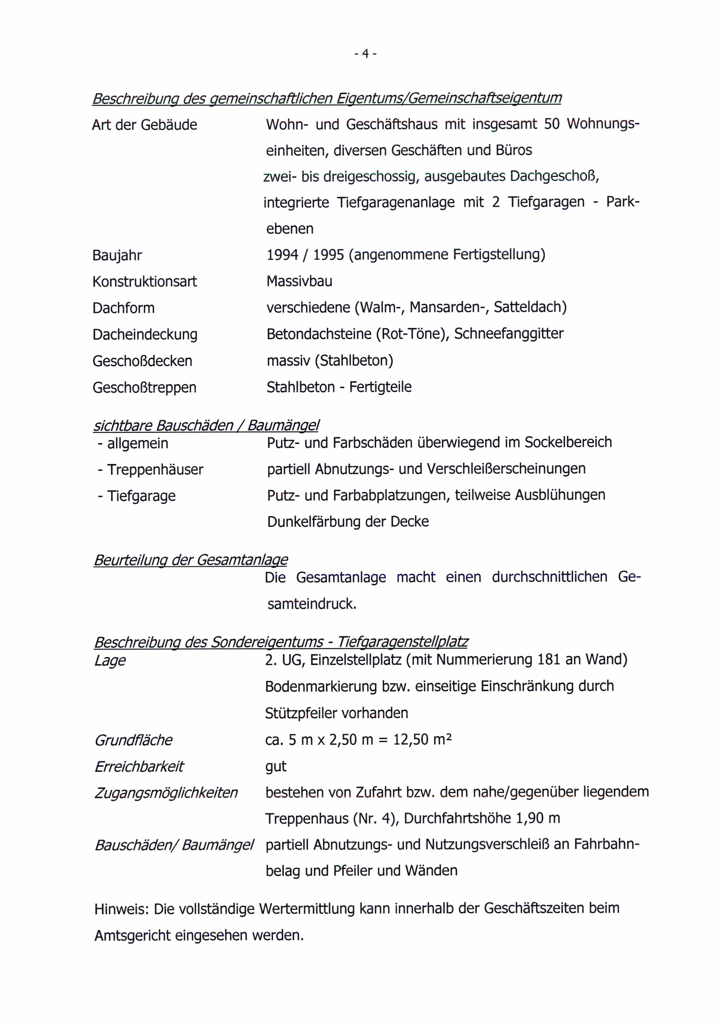 Foto 11 von 11 — Mehrfamilienhaus, Kfz-Stellplatz (Tiefgarage), Wohn-/Geschäftshaus