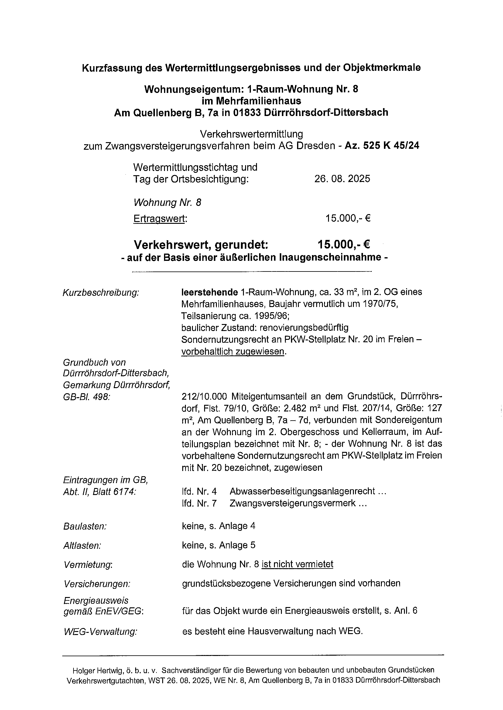 Foto 1 von 35 — Eigentumswohnung (1 bis 2 Zimmer)