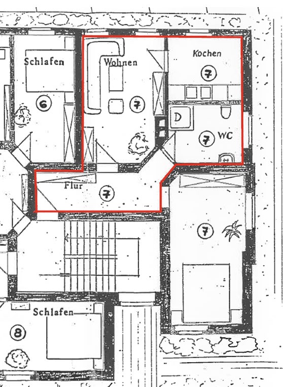 Foto 7 von 7 — Eigentumswohnung (1 bis 2 Zimmer)