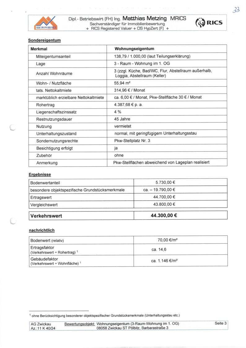 Foto 2 von 14 — Eigentumswohnung (3 bis 4 Zimmer)