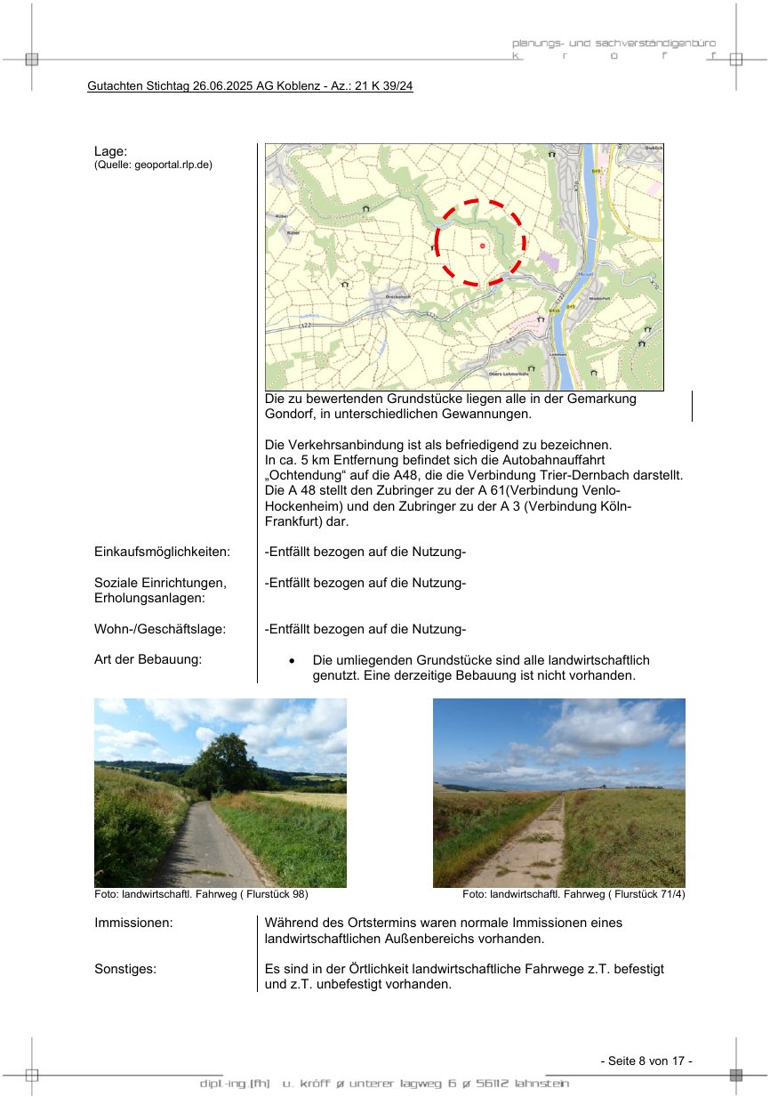 Foto 2 von 8 — land- und forstwirtschaftlich genutztes Grundstück