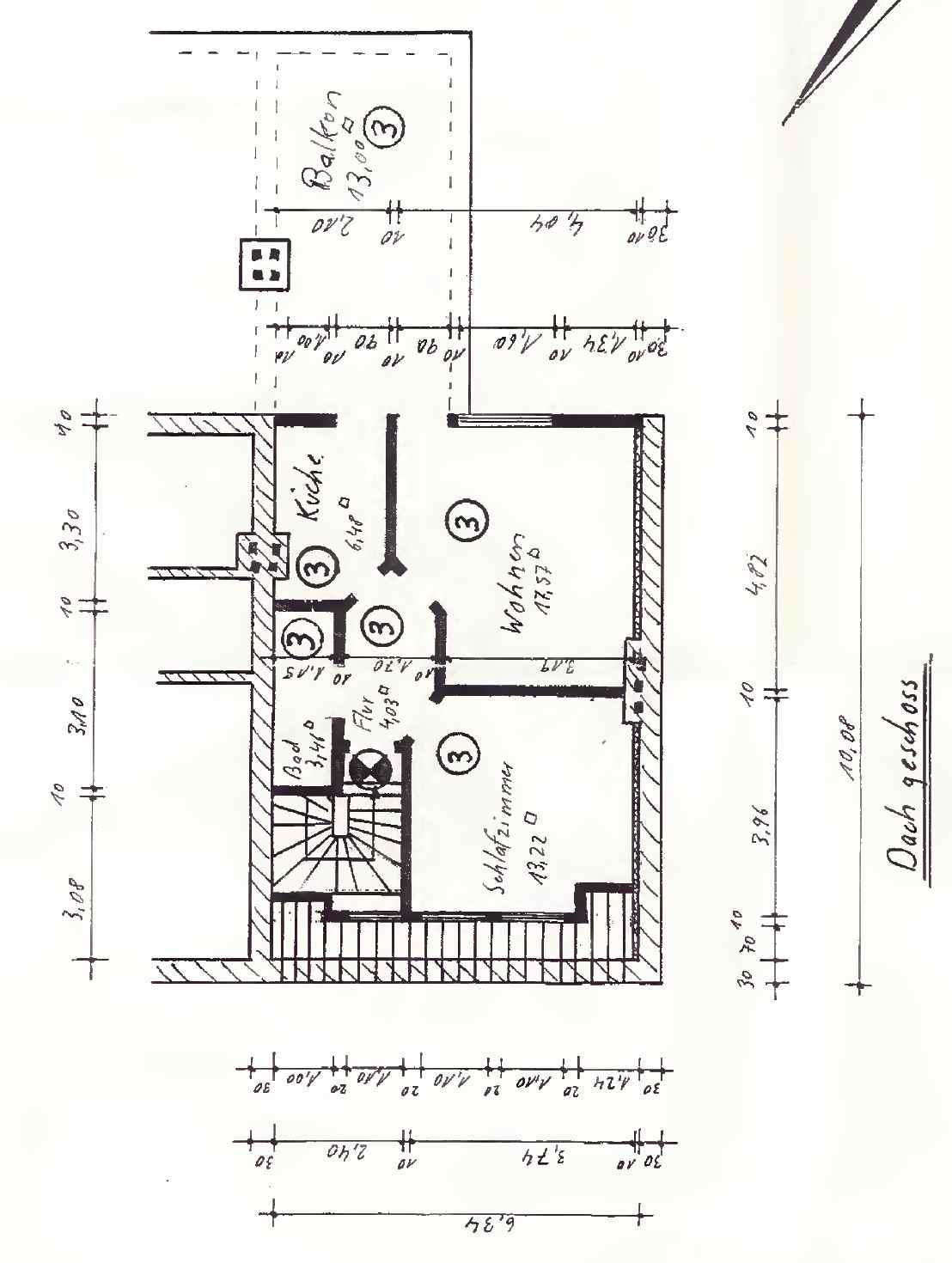 Foto 2 von 3 — Eigentumswohnung (1 bis 2 Zimmer)