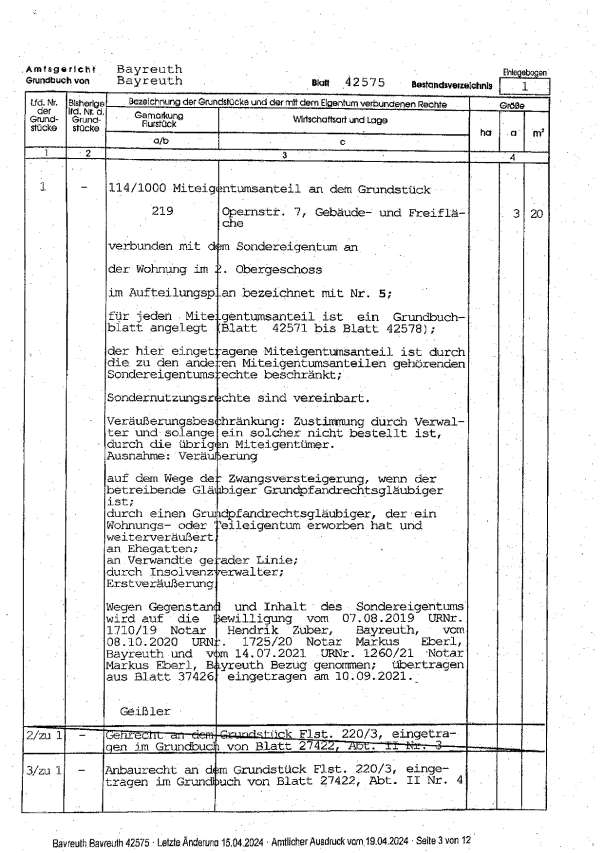 Foto 12 von 30 — Eigentumswohnung (1 bis 2 Zimmer), Eigentumswohnung (3 bis 4 Zimmer), Eigentumswohnung (1 bis 2 Zimmer), Eigentumswohnung (1 bis 2 Zimmer), Eigentumswohnung (3 bis 4 Zimmer), Eigentumswohnung (ab 5 Zimmer), Miteigentumsanteil
