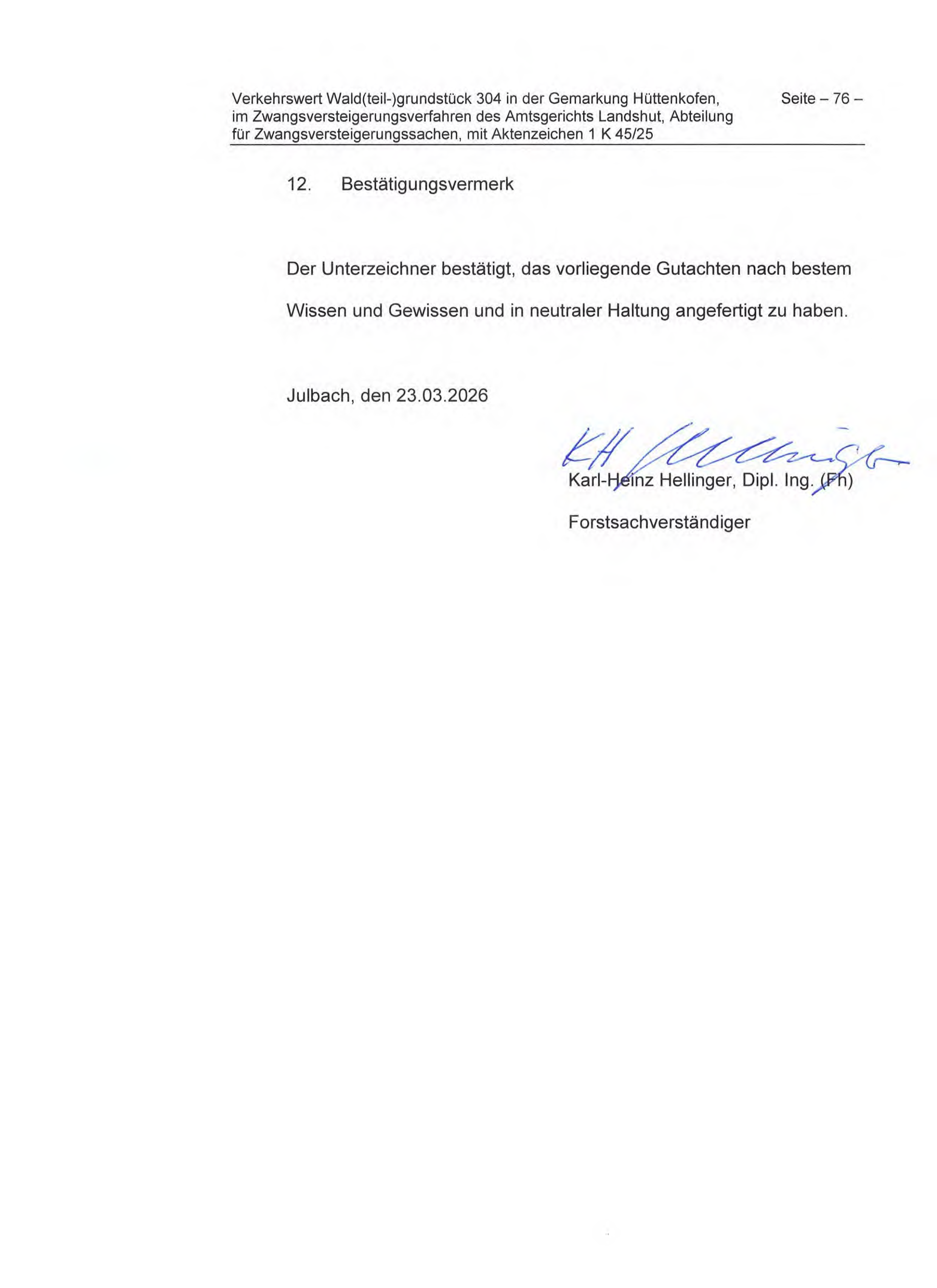 Foto 4 von 5 — land- und forstwirtschaftlich genutztes Grundstück