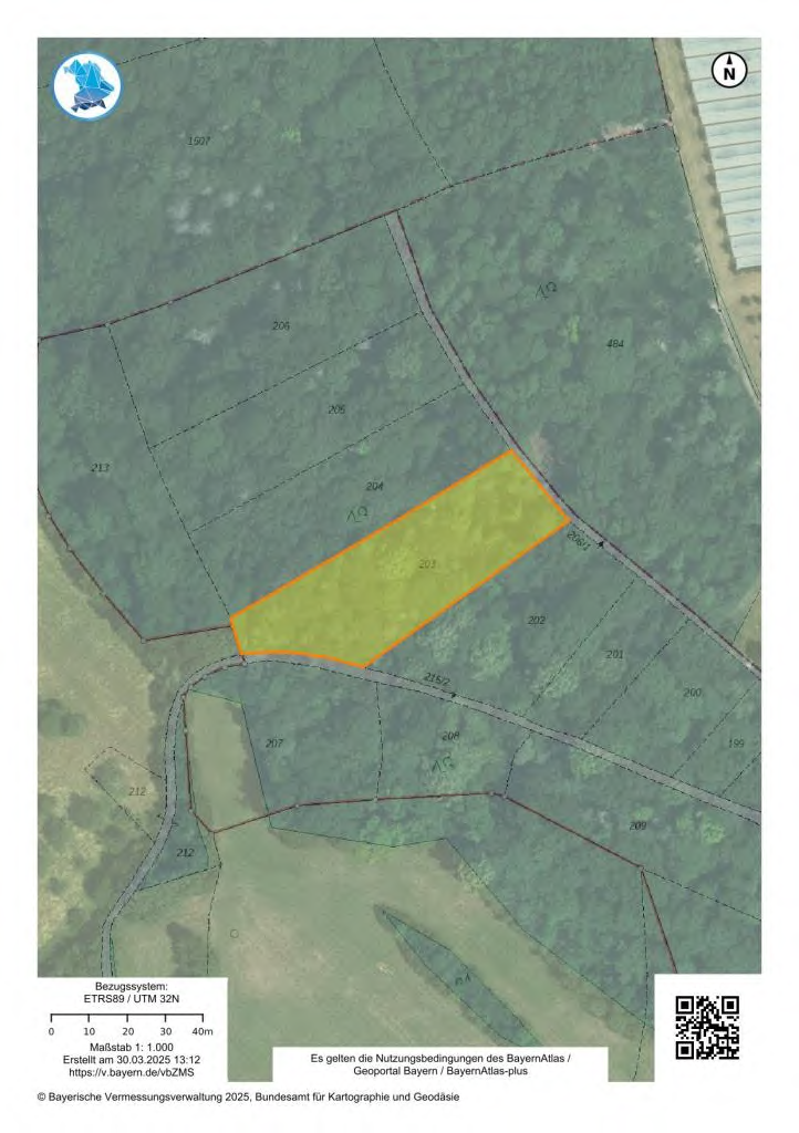 Foto 5 von 6 — land- und forstwirtschaftlich genutztes Grundstück, Wohnhaus, land- u. forstwirtschaftlich genutze Flächen