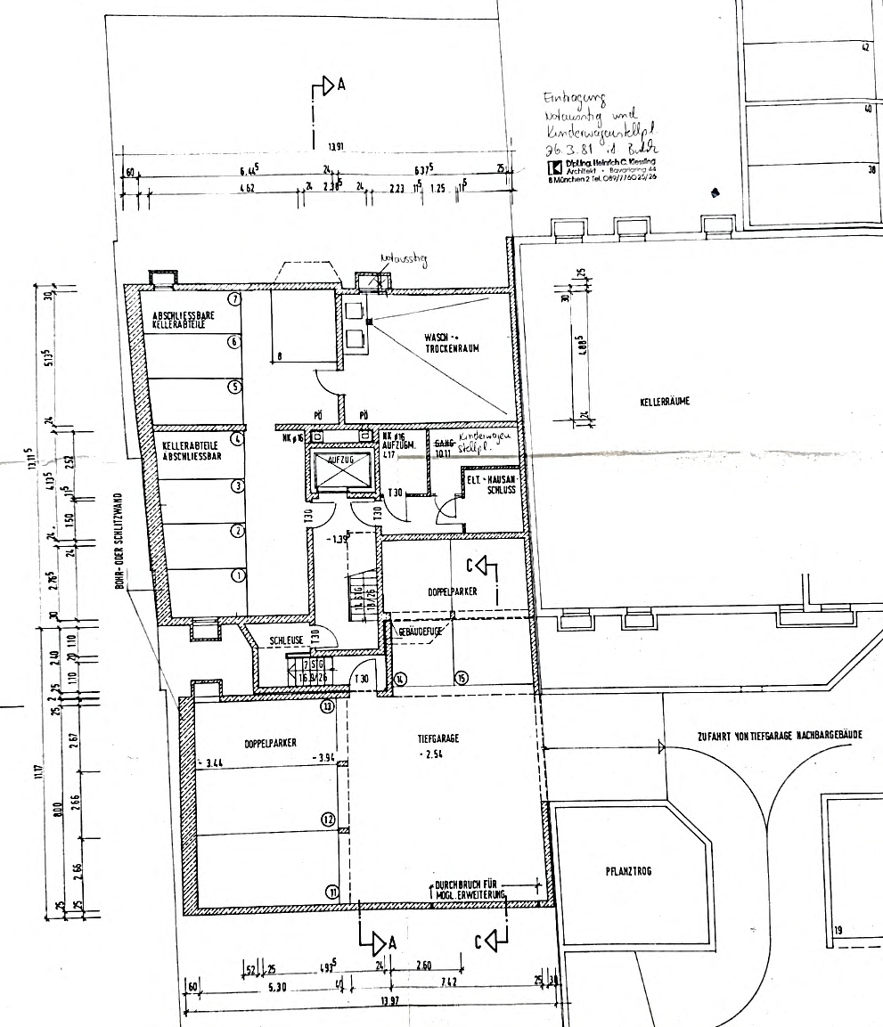 Foto 21 von 35 — Eigentumswohnung (3 bis 4 Zimmer), Kfz-Stellplatz (Tiefgarage)
