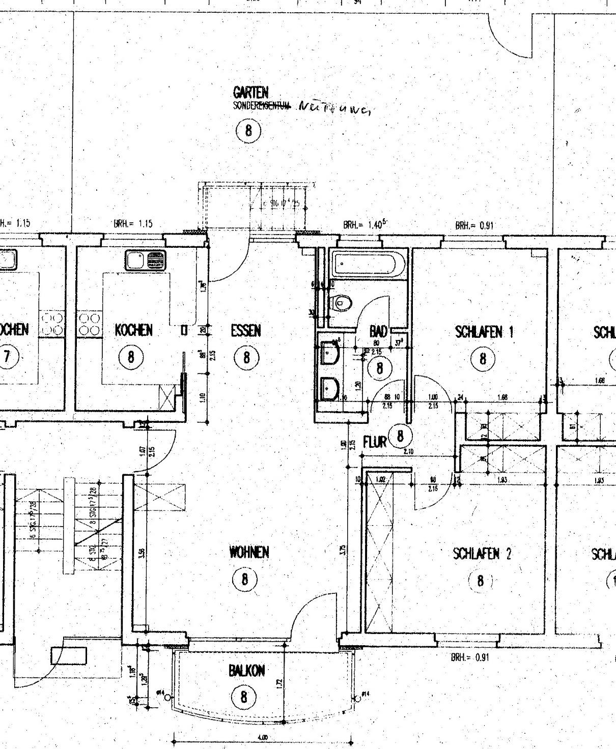 Foto 11 von 12 — Garage, Eigentumswohnung (3 bis 4 Zimmer)