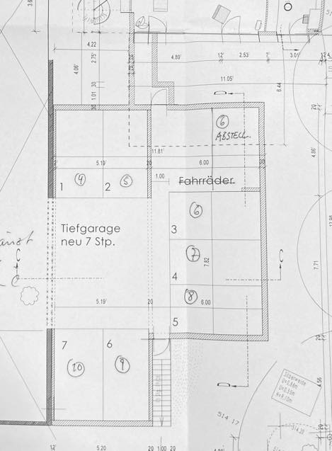 Foto 34 von 35 — Eigentumswohnung (3 bis 4 Zimmer), Kfz-Stellplatz (Tiefgarage)