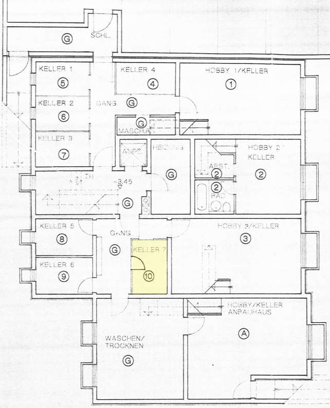 Foto 17 von 17 — Eigentumswohnung (3 bis 4 Zimmer), Kfz-Stellplatz (Tiefgarage)