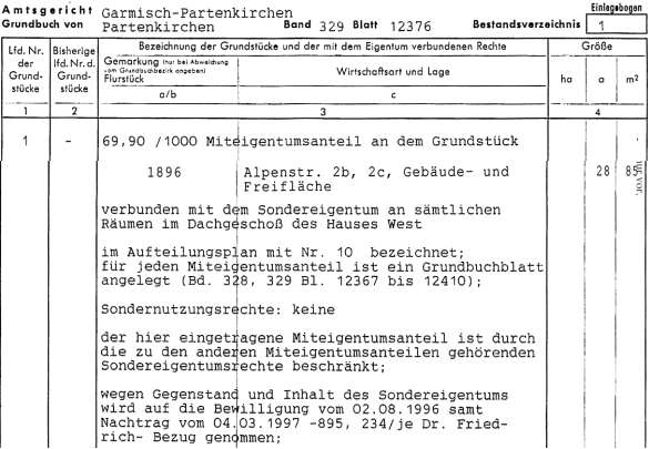 Foto 1 von 17 — Eigentumswohnung (3 bis 4 Zimmer), Kfz-Stellplatz (Tiefgarage)