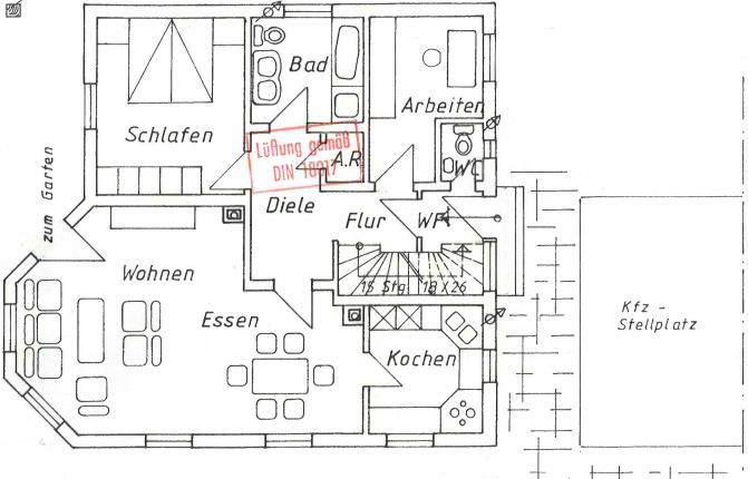 Foto 1 von 12 — Einfamilienhaus, Garage