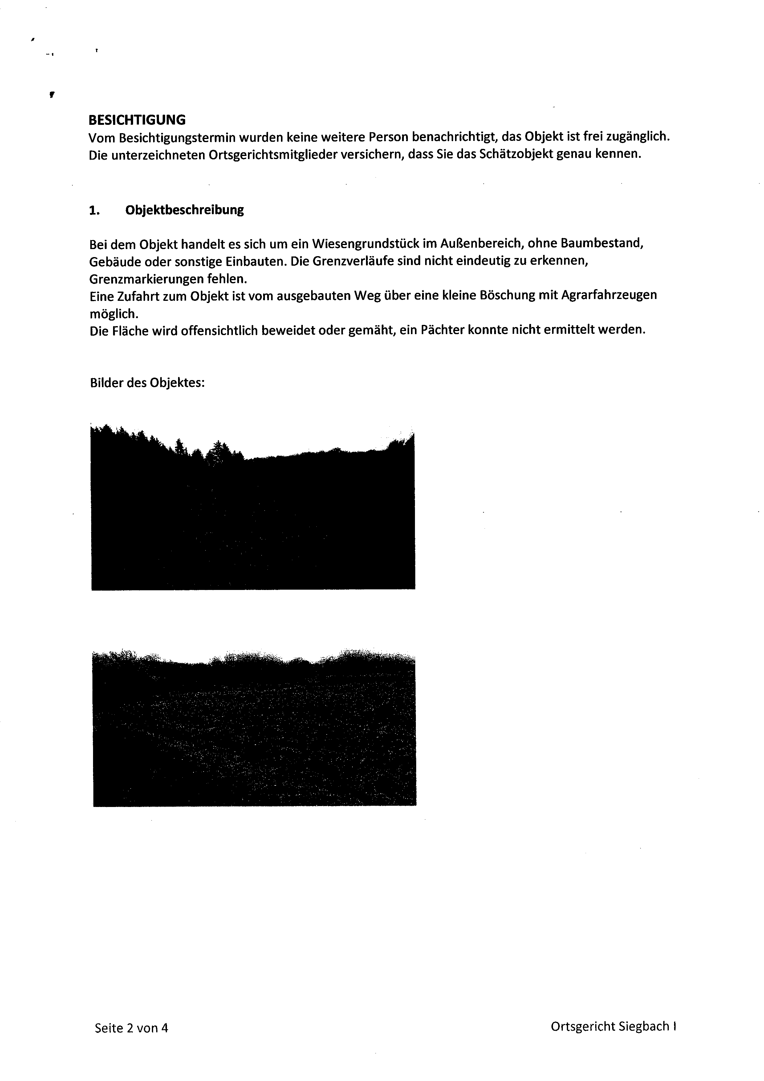 Foto 1 von 3 — unbebautes Grundstück