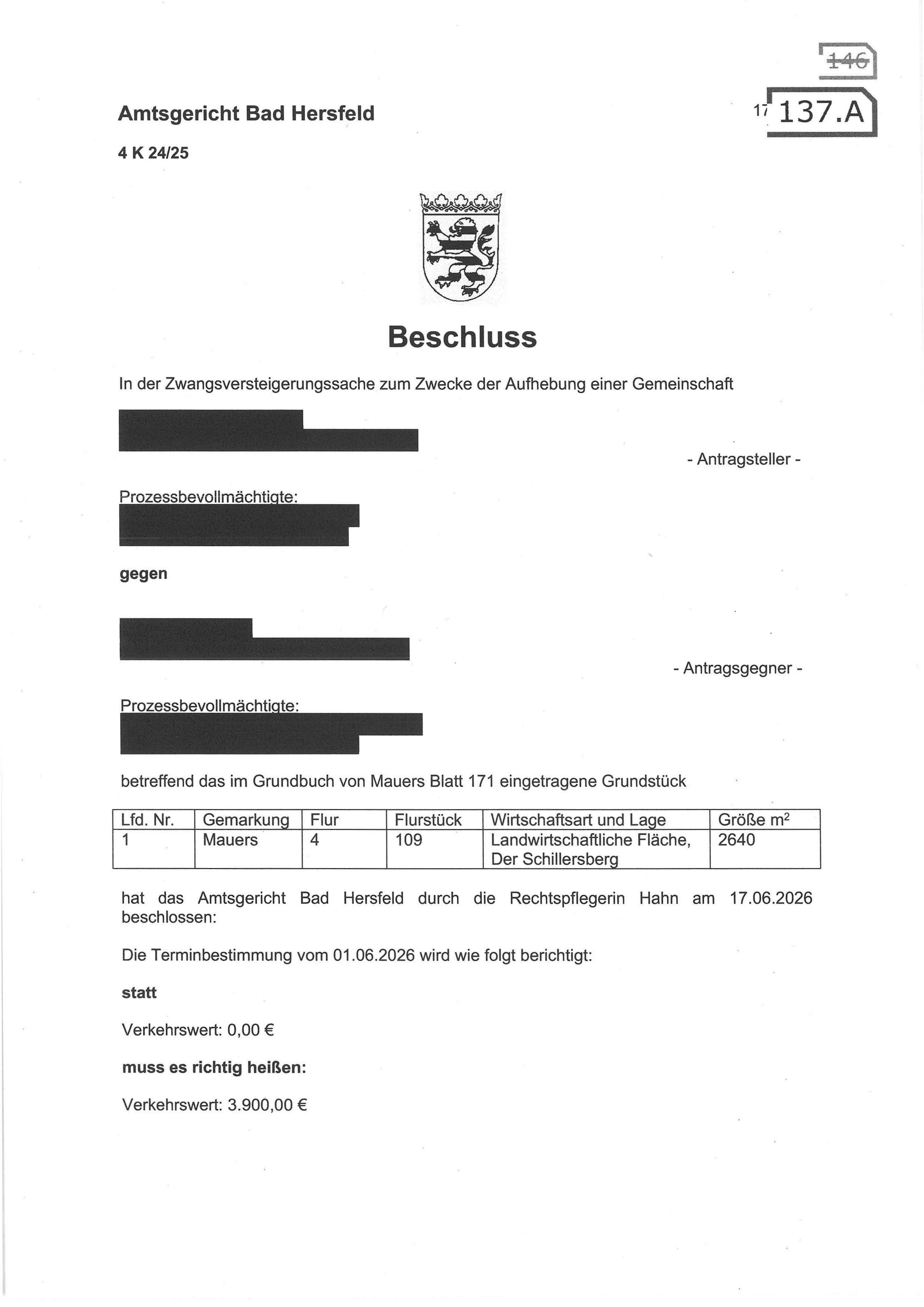 Foto 3 von 4 — land- und forstwirtschaftlich genutztes Grundstück
