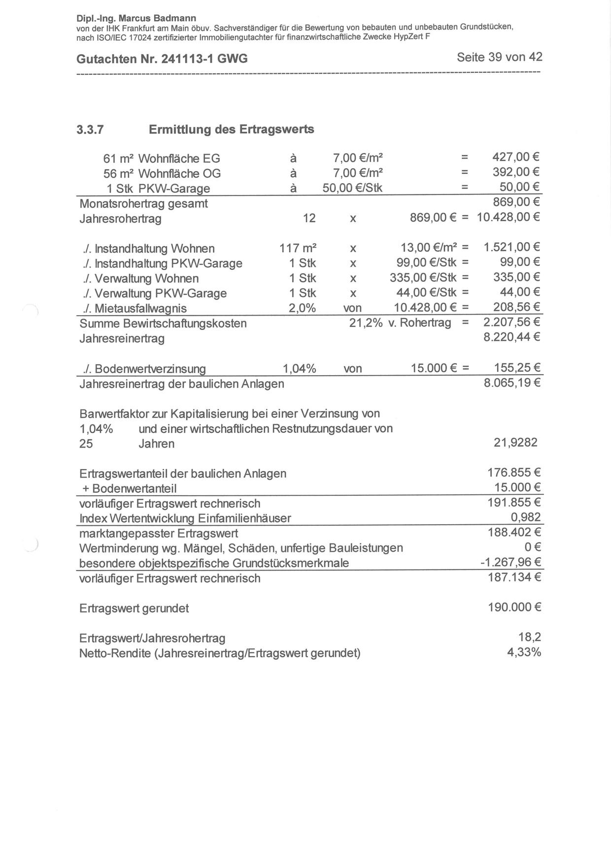 Foto 17 von 52 — Einfamilienhaus, und unbebautes Grundstück