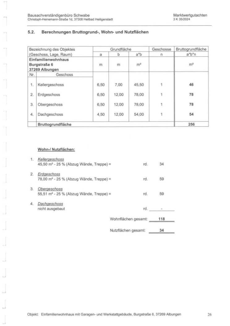 Foto 25 von 30 — Zweifamilienhaus, Garage, und Werkstattgebäude