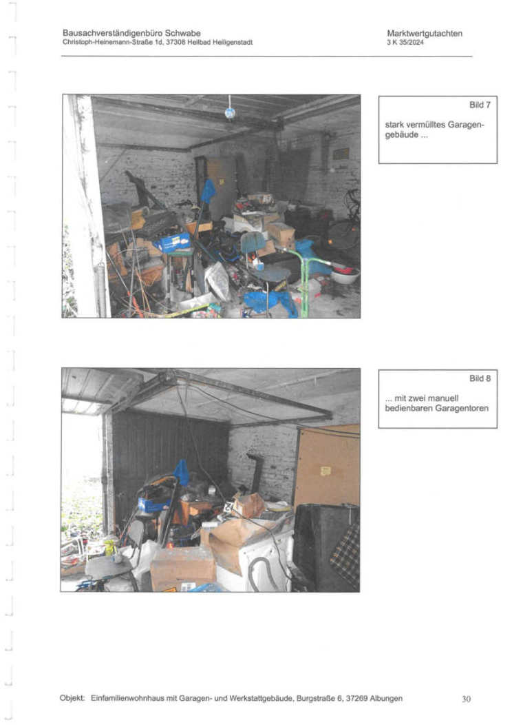 Foto 29 von 30 — Zweifamilienhaus, Garage, und Werkstattgebäude