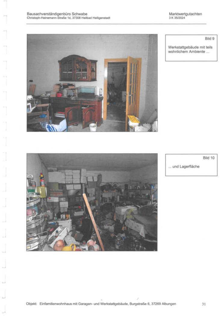 Foto 30 von 30 — Zweifamilienhaus, Garage, und Werkstattgebäude
