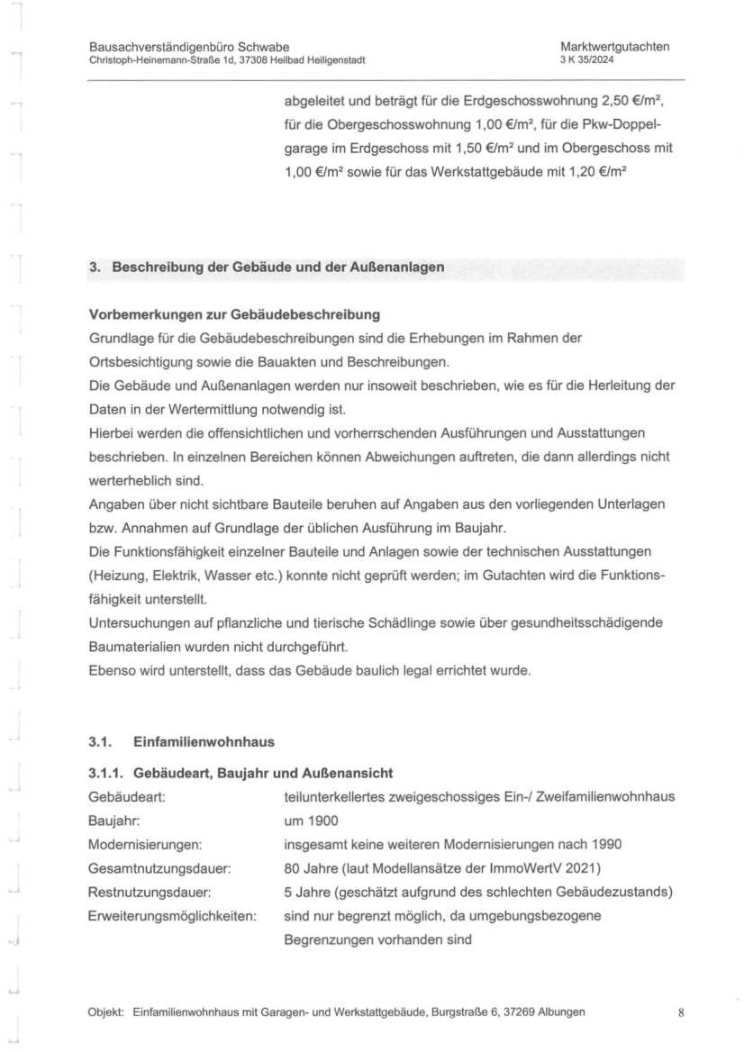 Foto 7 von 30 — Zweifamilienhaus, Garage, und Werkstattgebäude