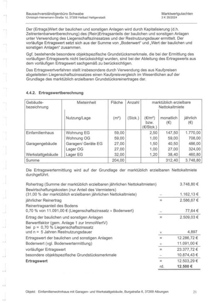 Foto 20 von 30 — Zweifamilienhaus, Garage, und Werkstattgebäude
