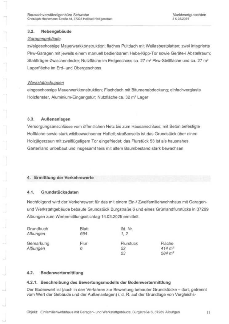 Foto 10 von 30 — Zweifamilienhaus, Garage, und Werkstattgebäude