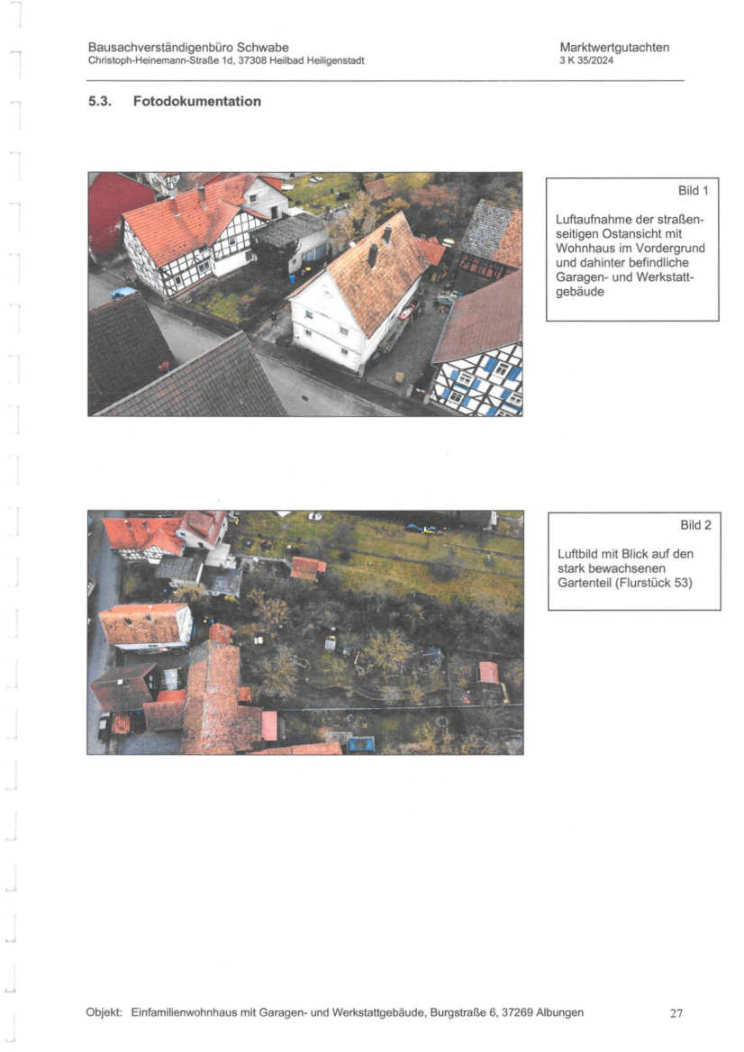 Foto 26 von 30 — Zweifamilienhaus, Garage, und Werkstattgebäude