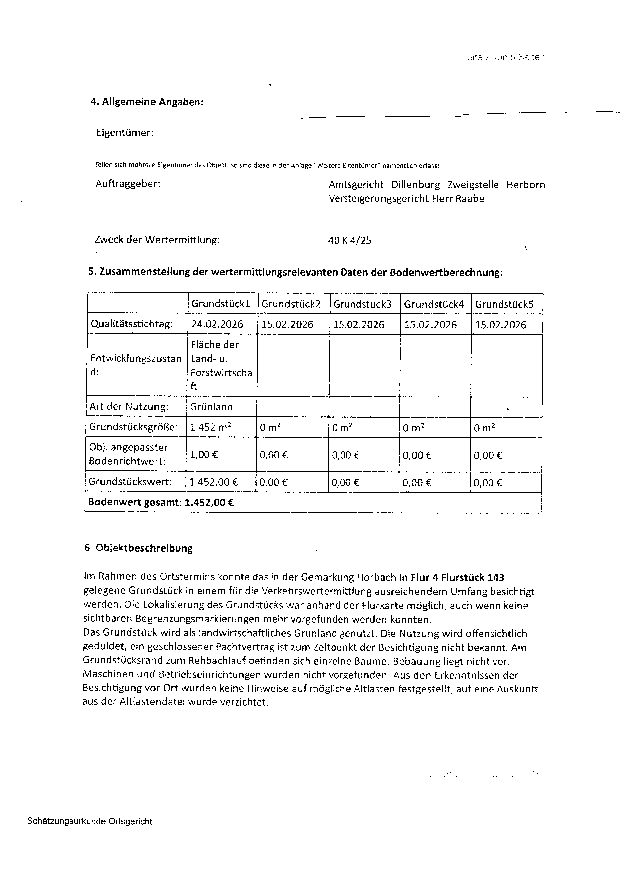 Foto 1 von 3 — land- und forstwirtschaftlich genutztes Grundstück